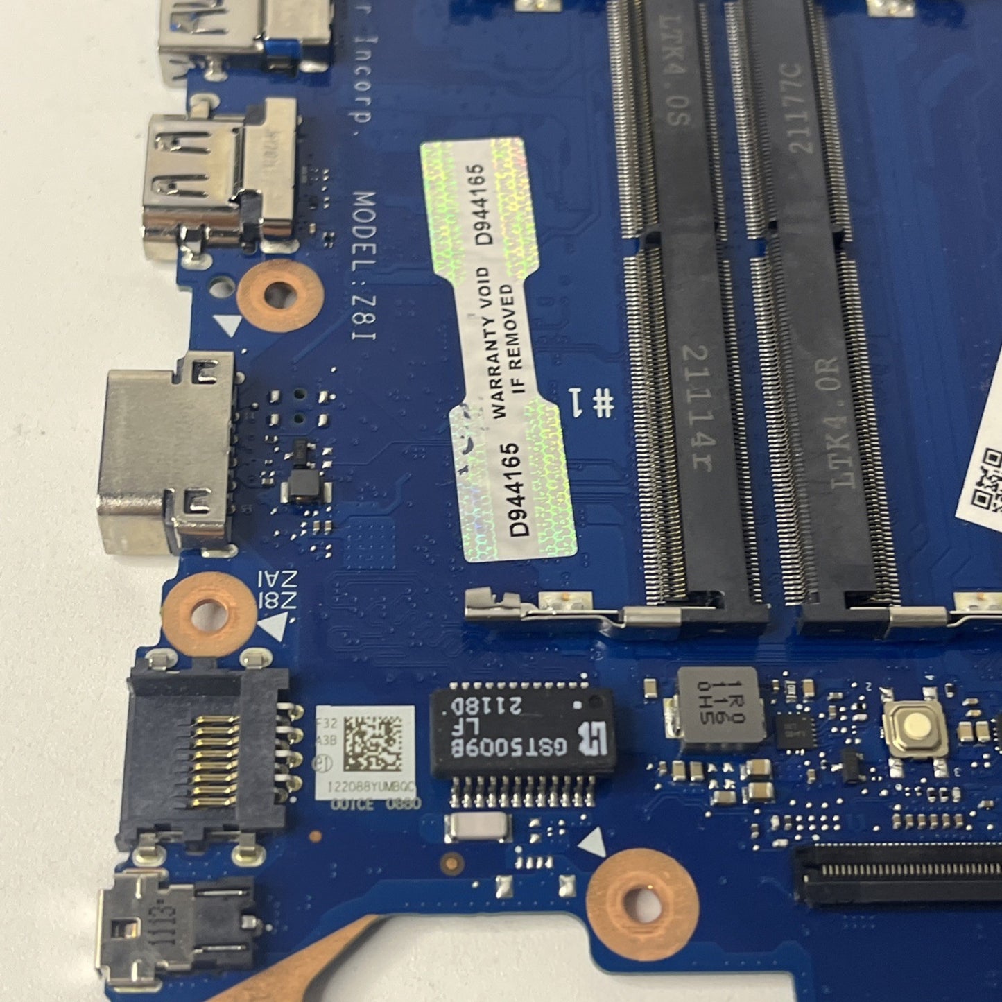 Acer Travelmate P214-52 i5-10210U Motherboard NB.VLF11.002 DA0Z8IMBAC0 No Power