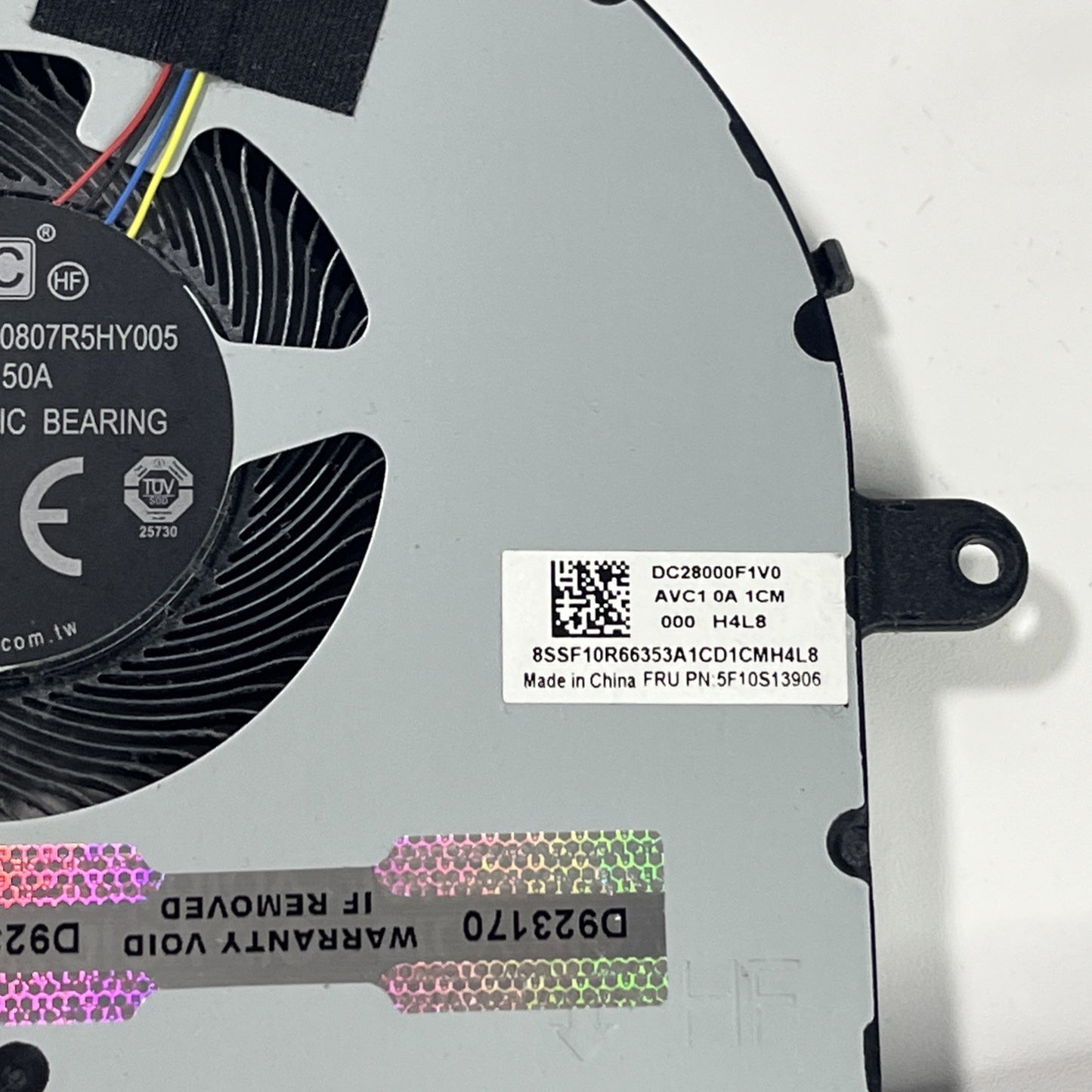 Lenovo Ideapad 5 15ITL05 15IIL05 CPU Cooling Heatsink & Fan 5F10S13906
