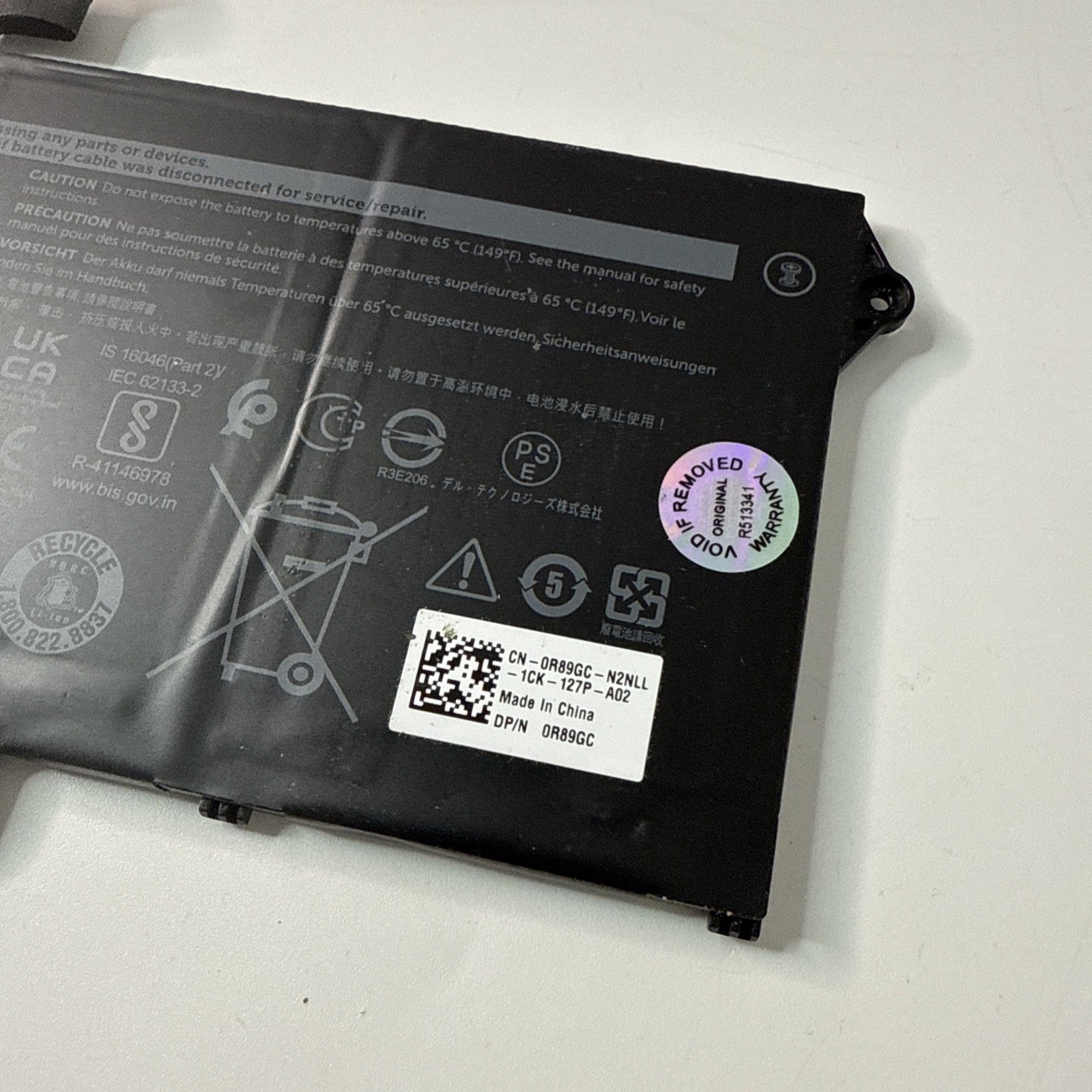 Genuine Dell WY9DX Latitude 5520 5420 Precision 3560 42Whr Battery R89GC