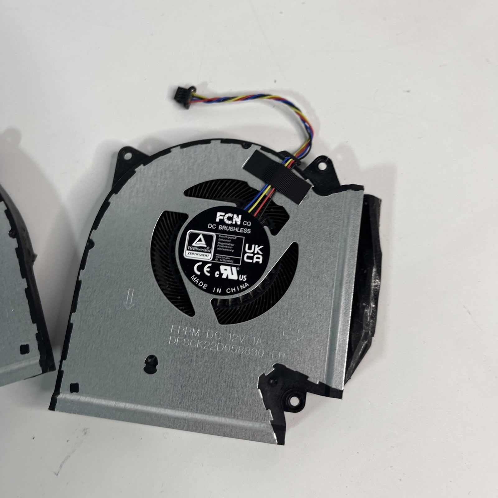 Genuine Black Asus ROG Strix G15 G513RW Cpu & GPU Cooling Fans 14NR0880p0