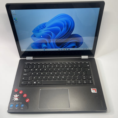 Lenovo Yoga 510-14AST AMD A9-9410 8GB RAM 1TB Touchscreen Laptop Windows 11