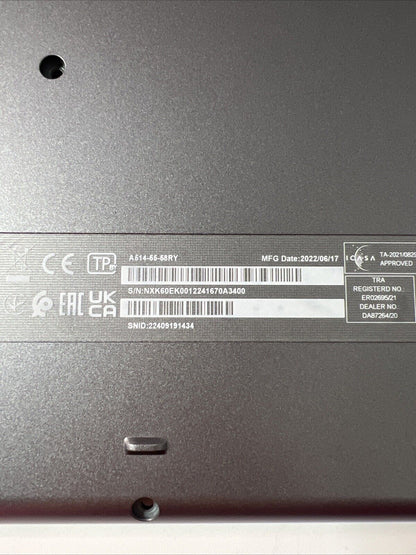 Acer Aspire A514-55 A514-55G S50-54 Base Cover Bottom Case AP3UH000310 Grey