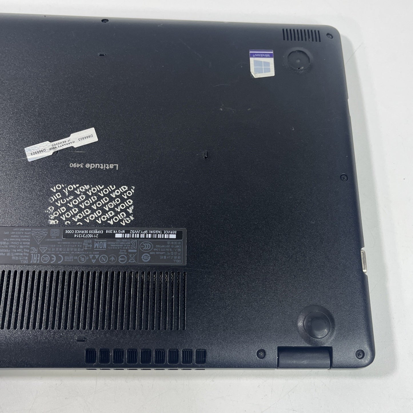 DELL Latitude 3490 Core i5-8250U 1.6Ghz 8GB 256GB SSD 14" FHD Laptop Notebook.
