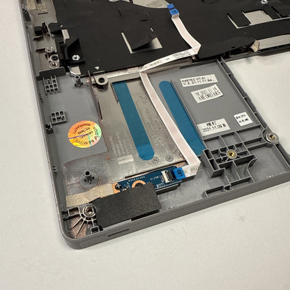 Genuine Dell Latitude 5320 Palmrest & UK Keyboard Silver 0VJ41Y (Paint Chipping)