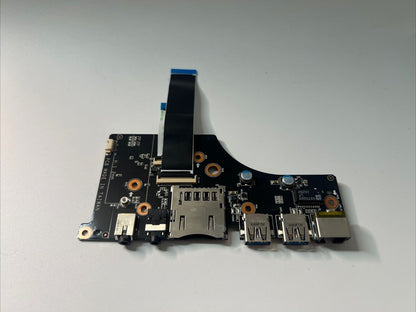 Gigabyte p57x v6 USB Audio LAN SD Card Reader Board with Cable GC-RP57XIO