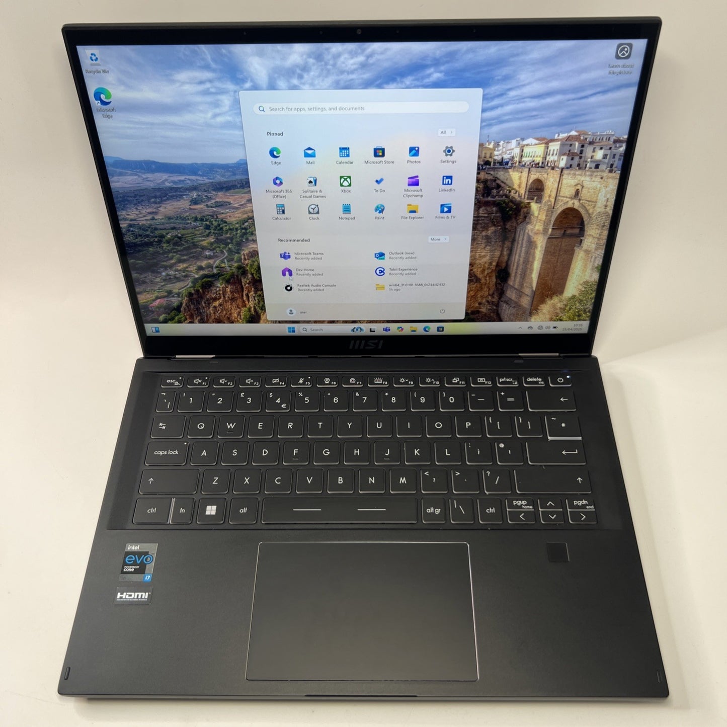 MSI Summit E14 Flip Evo 2 in 1 Laptop Intel Core i7 1360P 16GB 1TB Windows 11 