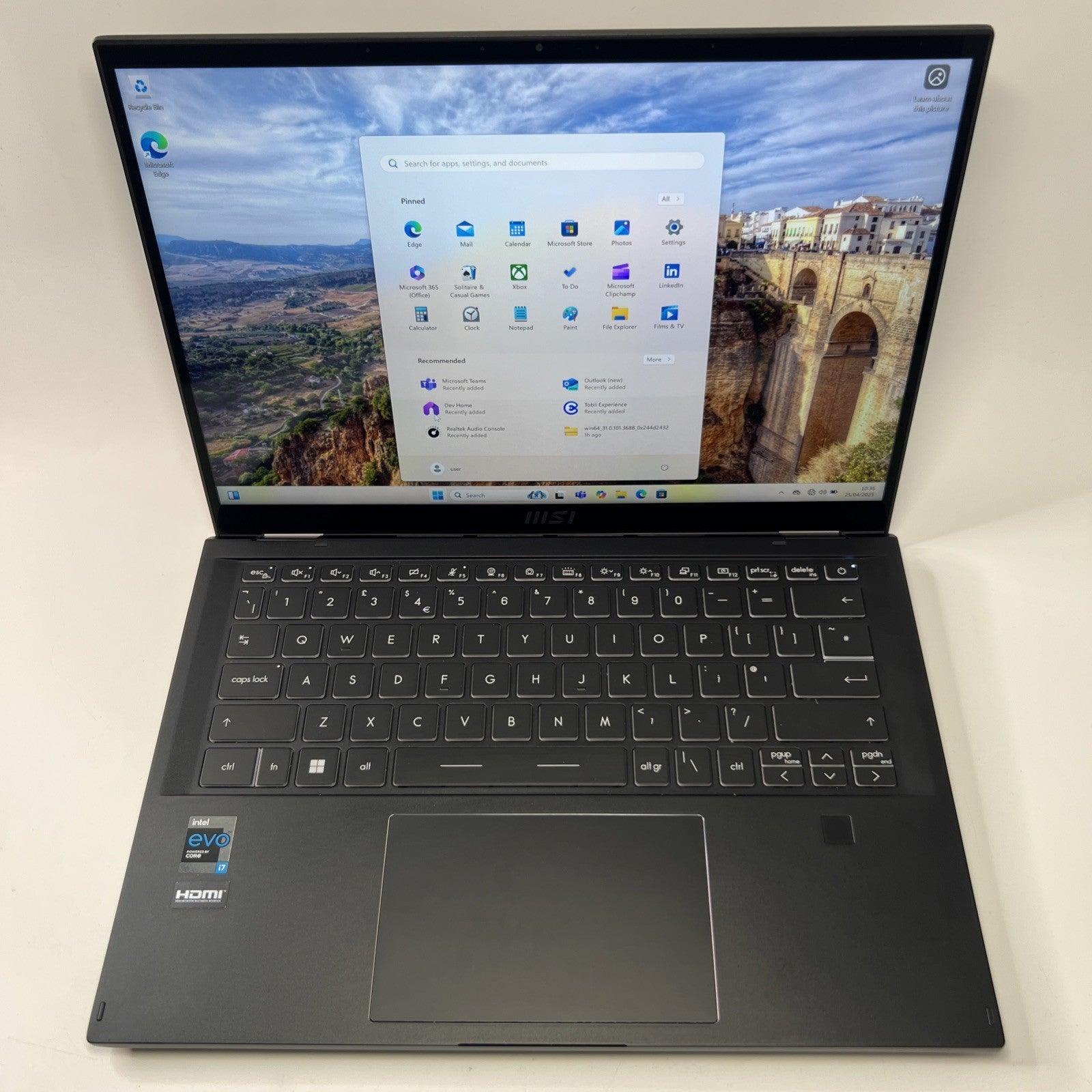 MSI Summit E14 Flip Evo 2 in 1 Laptop Intel Core i7 1360P 16GB 1TB Windows 11 