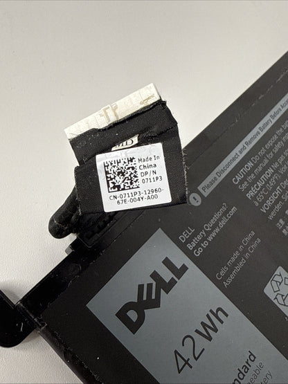 Genuine Dell Inspiron 13 5368 5378 5379 7368 7378 14 7460 WDX0R Battery *FAIR*
