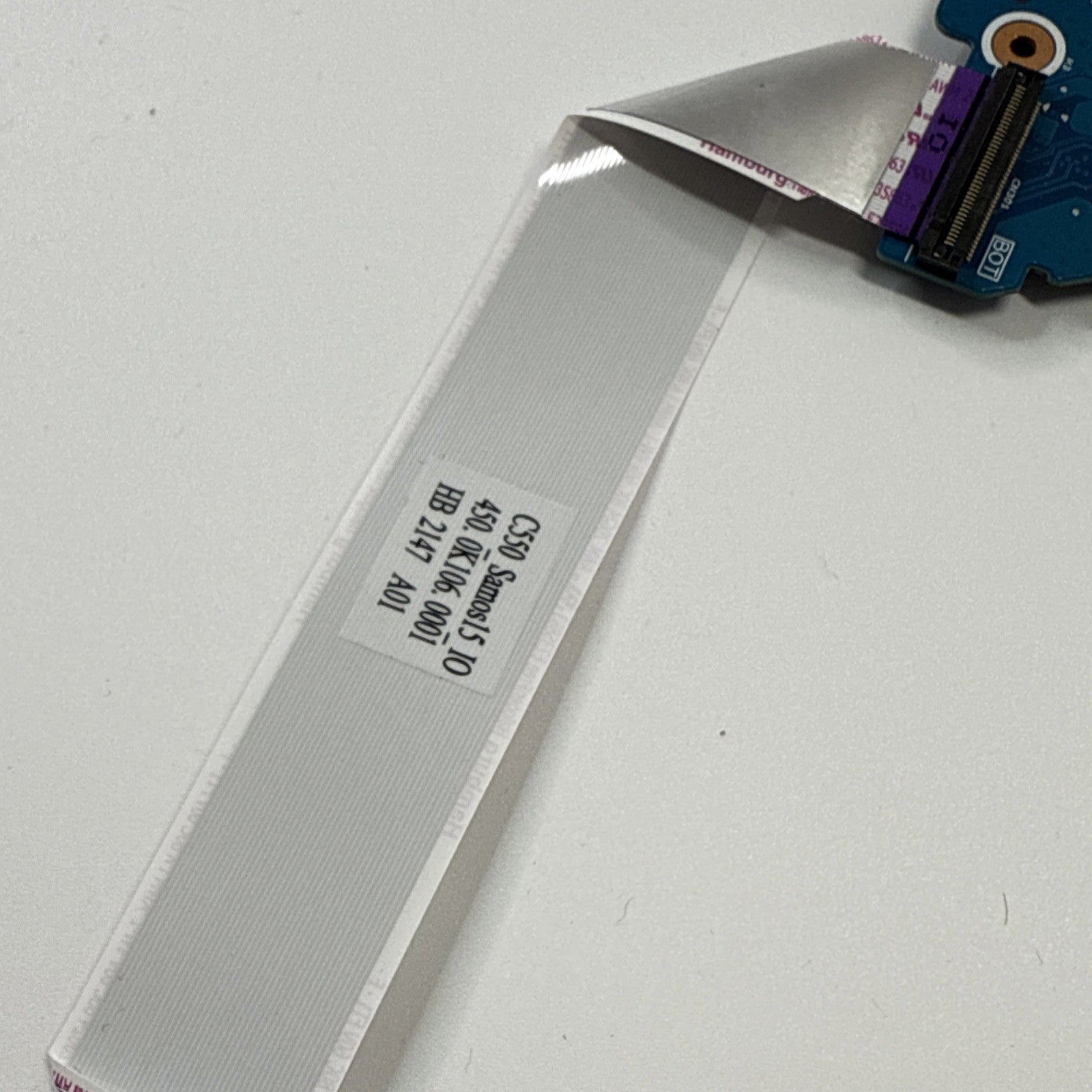 Lenovo Ideapad Flex 5 15IIL05 USB I/O Port Board 455.0K102.C004 AA & Cable