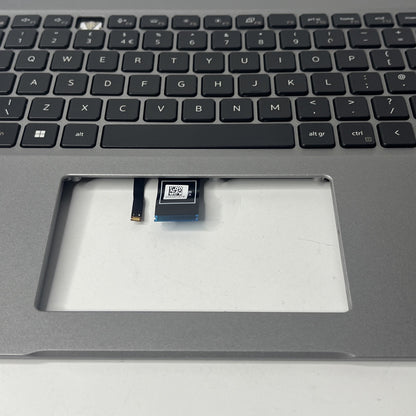 Dell Latitude 5530 Genuine Palmrest L, UK Keyboard 0RRN8D Silver  Missing Key