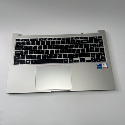 Samsung Galaxy Book NP750XDA Palmrest UK Upper Case Silver