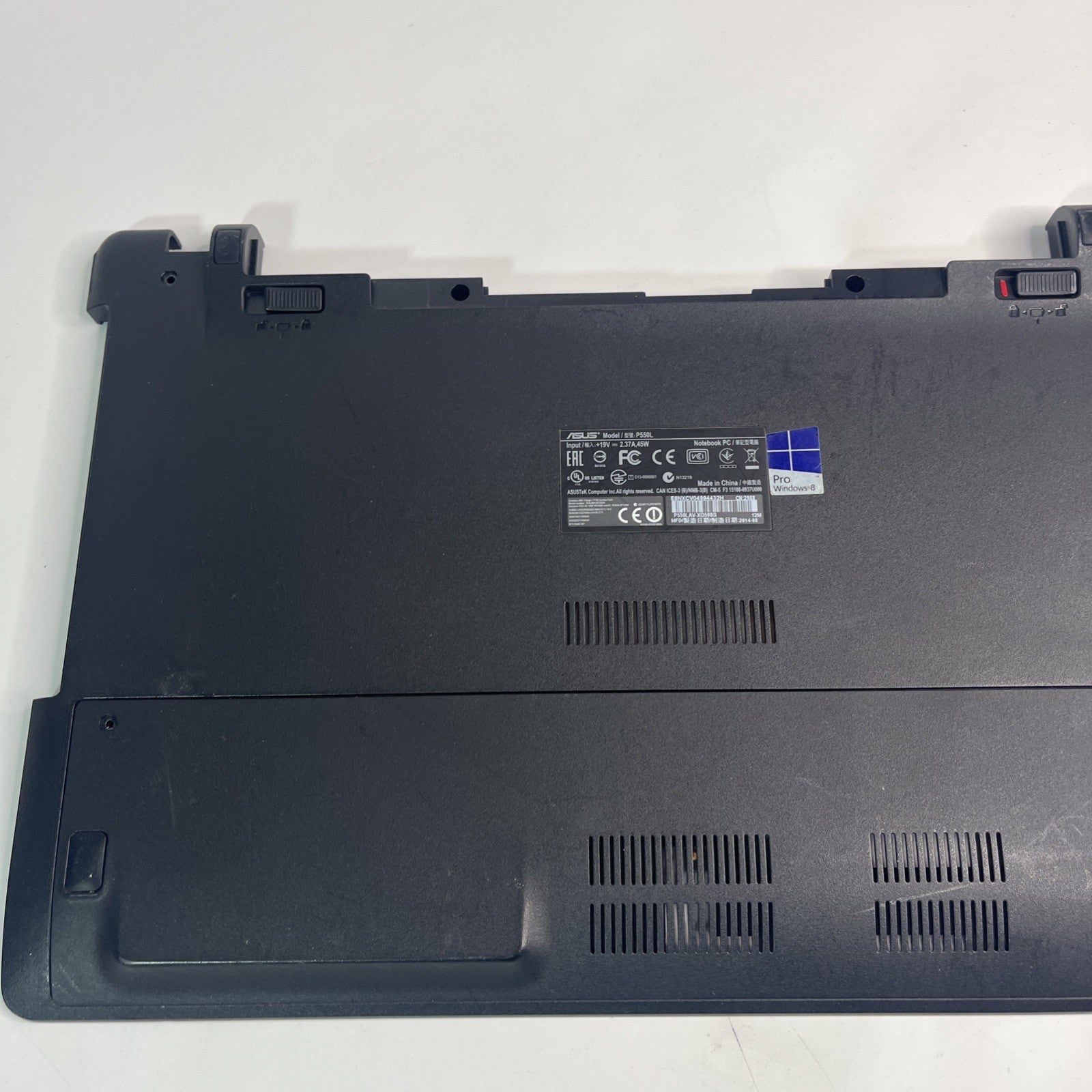 Genuine Black Asus P550L Bottom-base Cover, Speakers & Usb Board 13N0-PEA1511