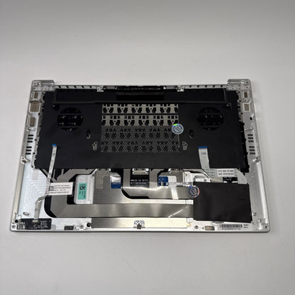 Razer Book 13 RZ09-0357 Genuine Palmrest UK Keyboard Touchpad Silver 13141560