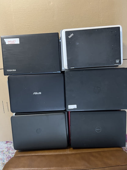 Job Lot Of Mixed 36 Laptops For Spares or Repair Hp Dell Lenovo Asus MacBook