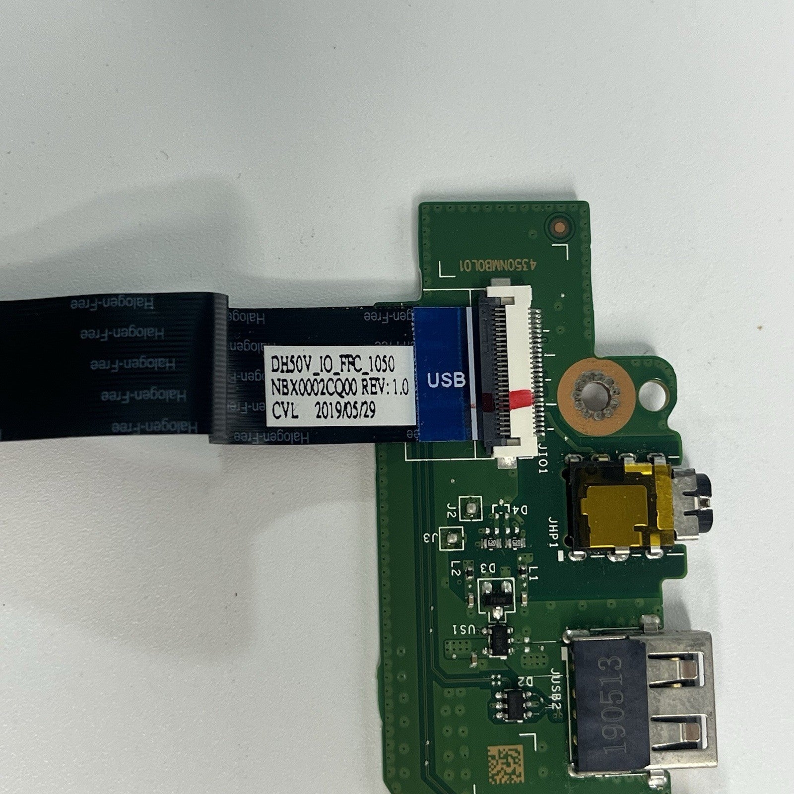 Acer Nitro AN515-52 Dual USB Reader Audio Port Board +Cable LS-F954P 4350NMB0L01