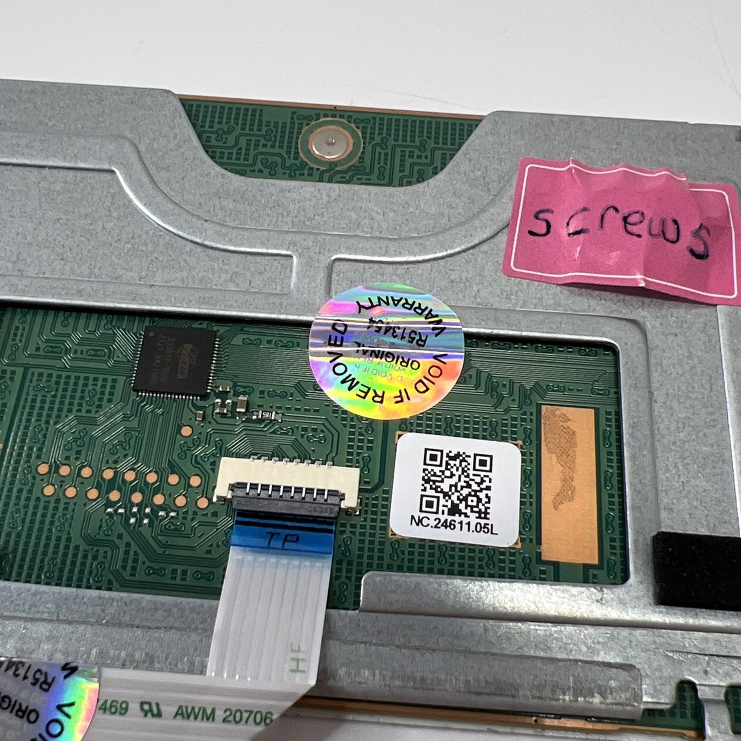 Genuine Acer Swift SF114-34 Touchpad Trackpad and Cable NC.24611.05L + Screws