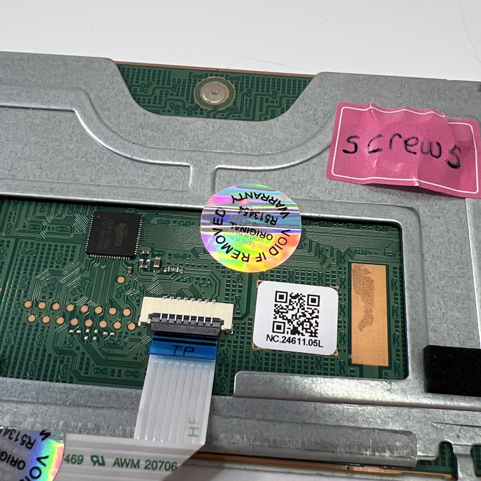 Genuine Acer Swift SF114-34 Touchpad Trackpad and Cable NC.24611.05L + Screws