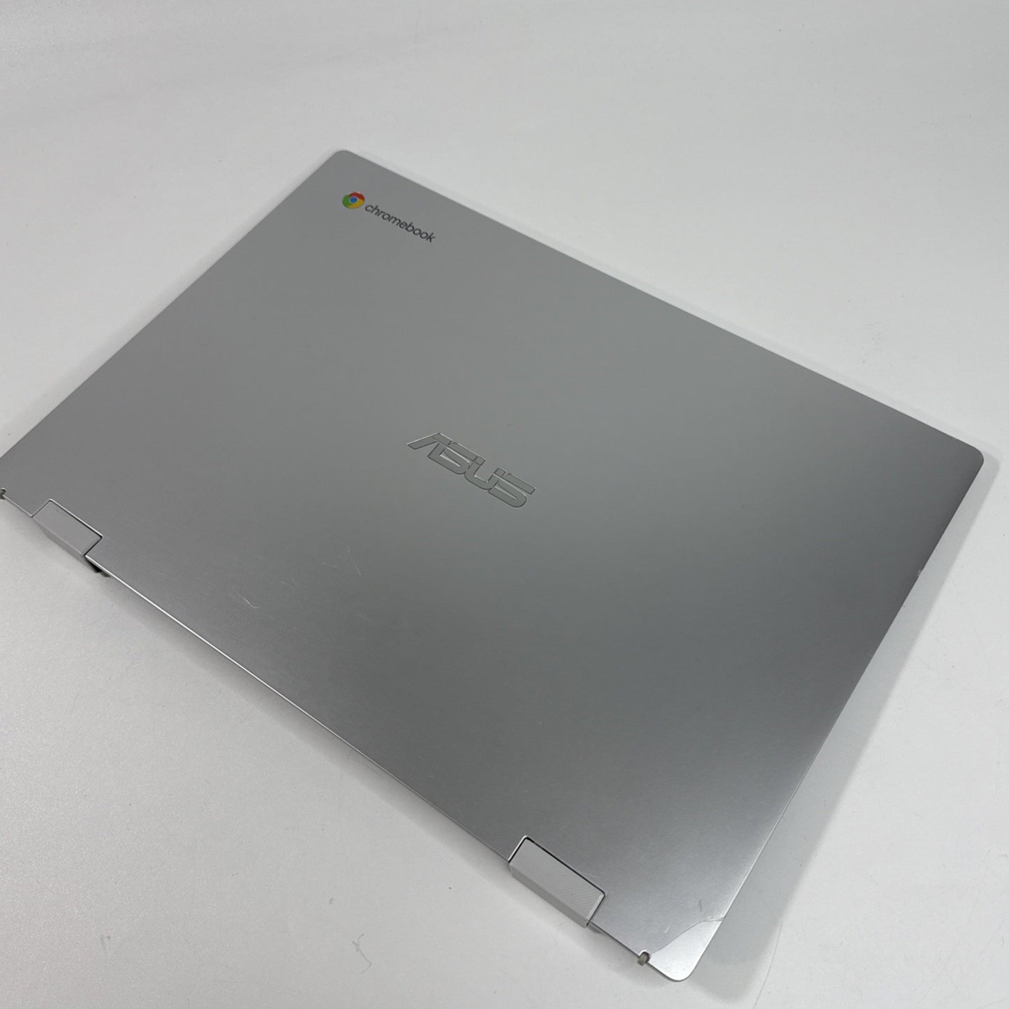 Asus Chromebook CX1400CK LCD Complete Screen Assembly Top Cover Silver (CRACK)