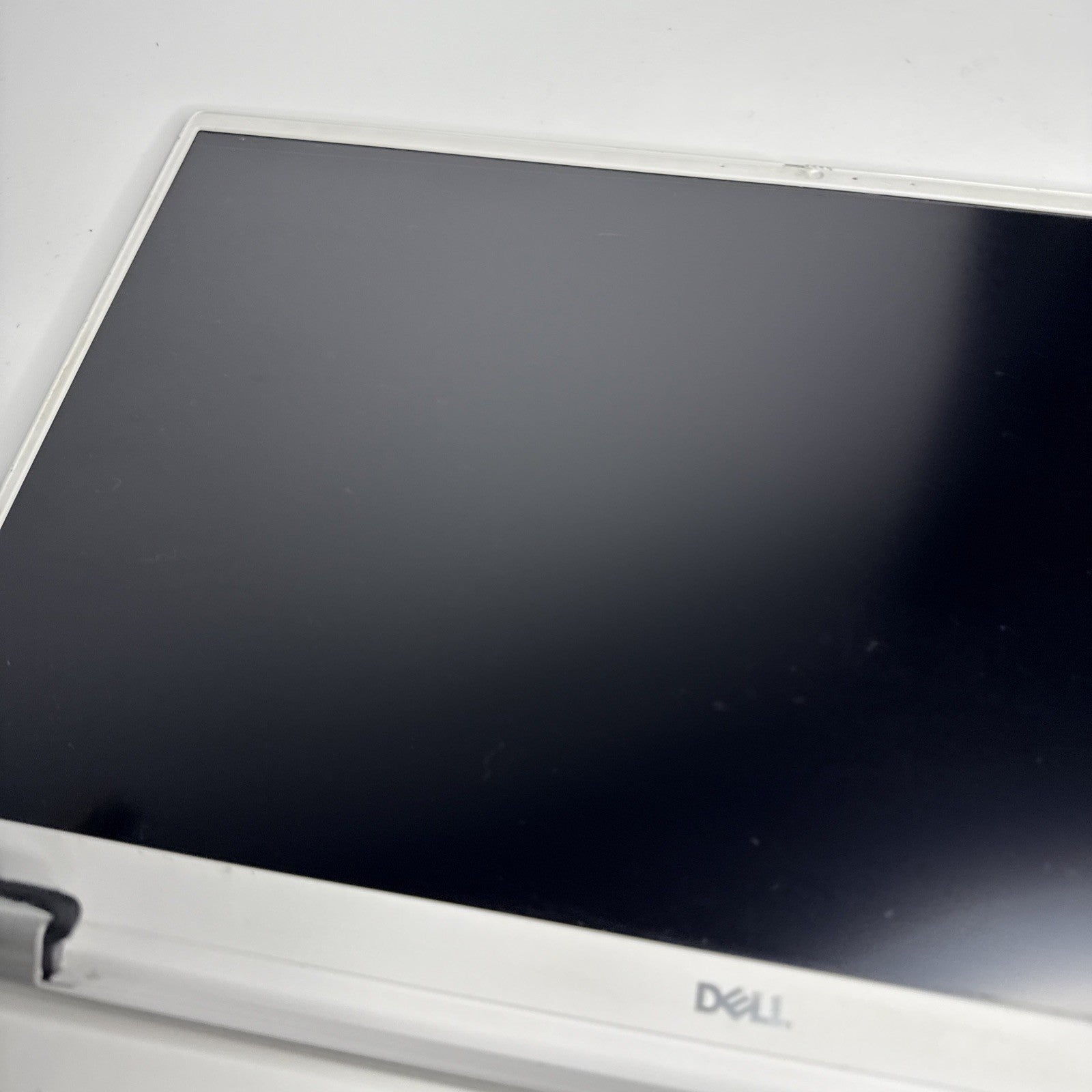 Dell Inspiron 7501 LCD Complete Screen Assembly Top Lid Cover Silver Cables