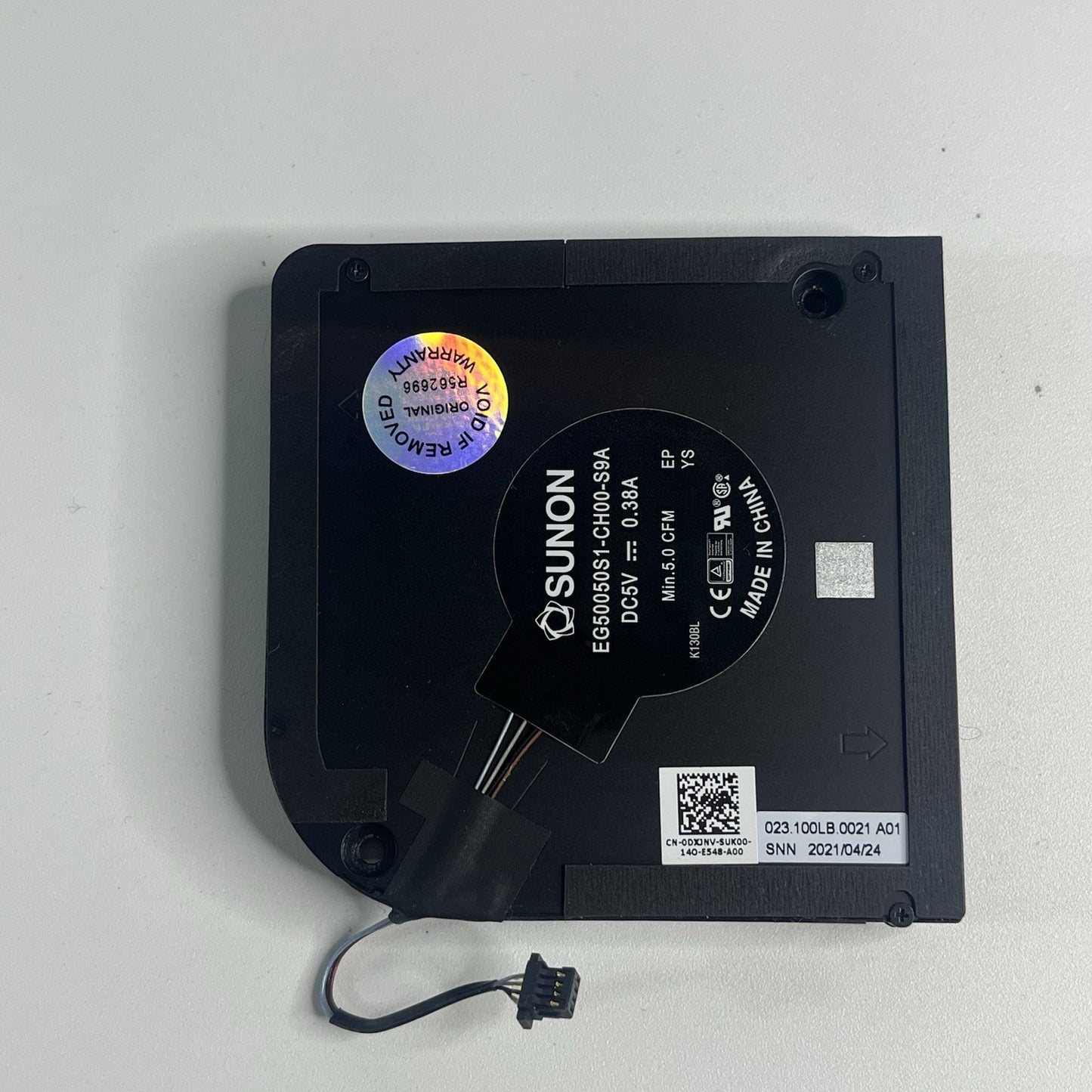 GENUINE DELL LATITUDE 5520 COOLING FAN DXJNV 0DXJNV