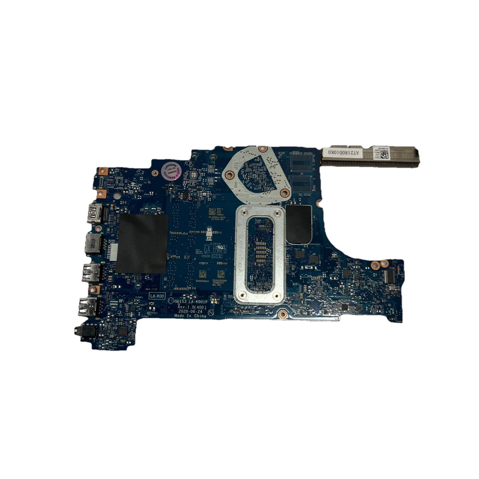 Dell Inspiron 3505 Laptop Motherboard Ryzen 5 3500U 2.10 GHz CPU 0GWD64 (FAULTY)