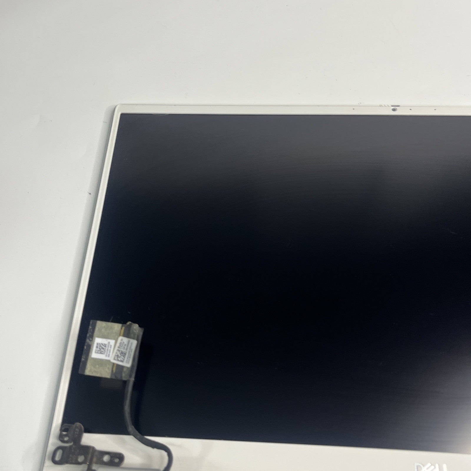Dell Inspiron 7501 LCD Complete Screen Assembly Top Lid Cover Silver Cables