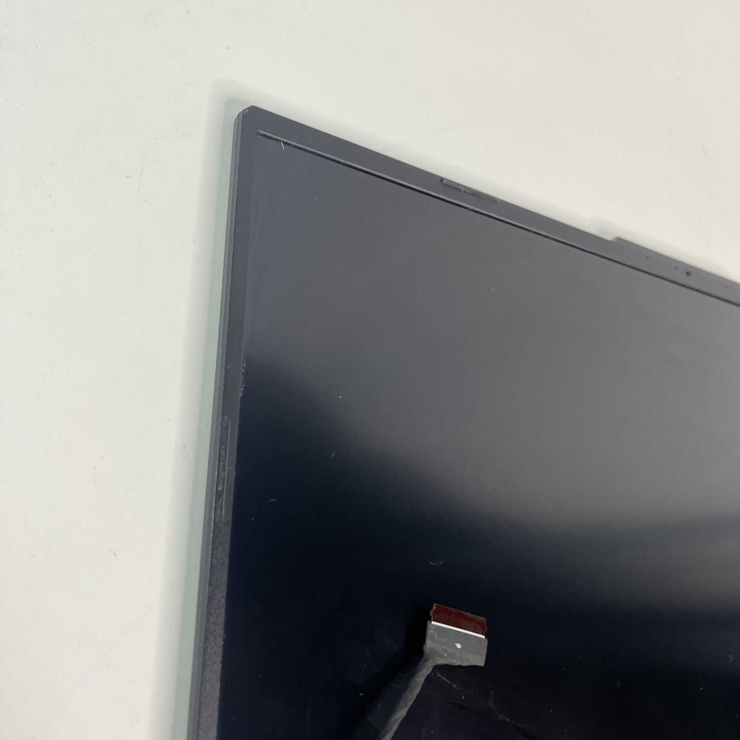 Black ASUS TUF Gaming F17 FX707ZC4 Complete Top Lid And Screen. Damaged Cable