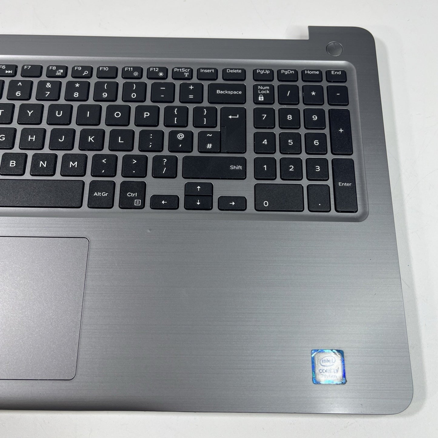 Genuine Grey Dell Inspiron 15 5567  Palmrest, Keyboard,speaker & Touchpad 0PTINY