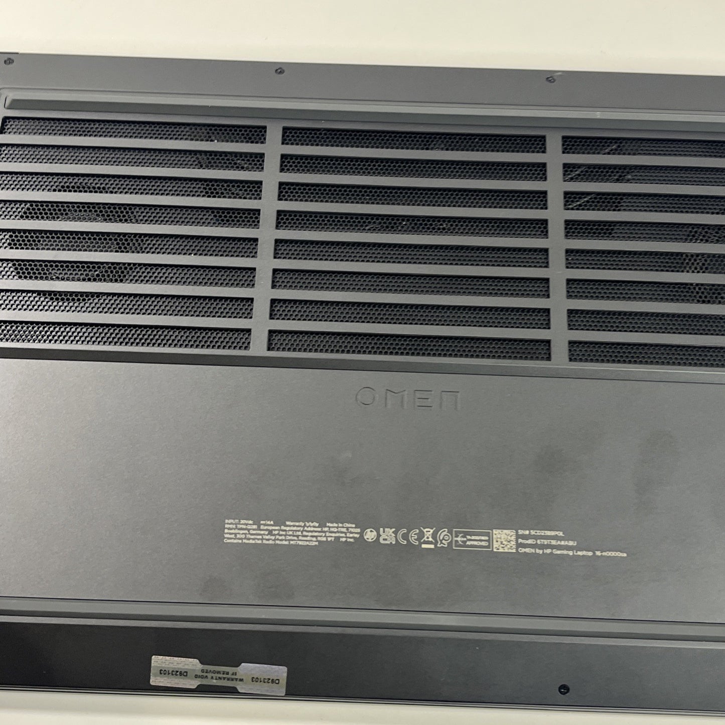 HP OMEN 16-n000sa Ryzen  7 6800H 16GB RAM 512GB SSD RTX 3070TI . #G C