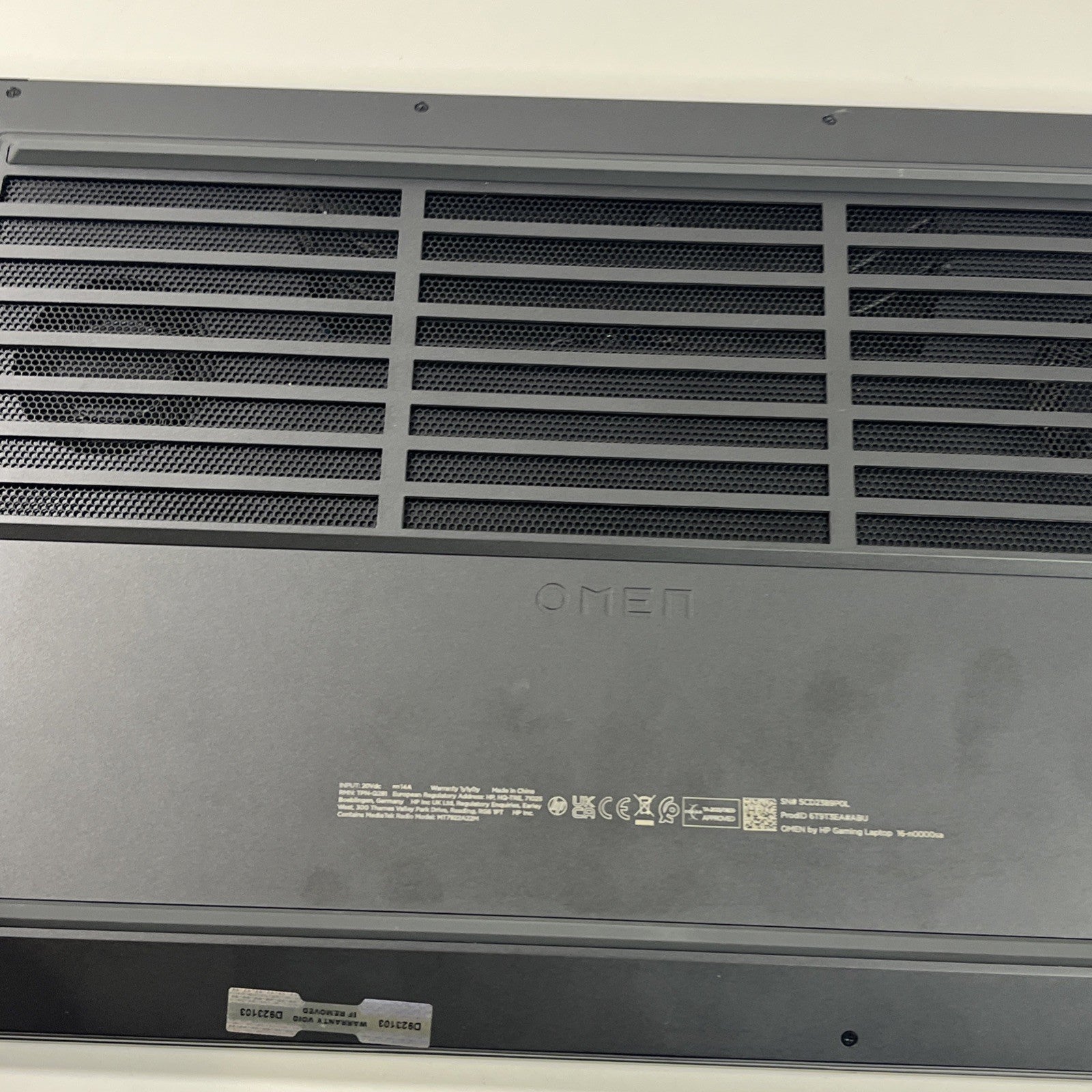 HP OMEN 16-n000sa Ryzen  7 6800H 16GB RAM 512GB SSD RTX 3070TI . #G C