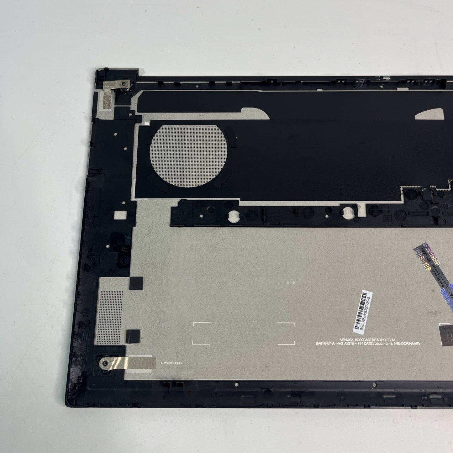 Genuine Black Samsung  Galaxy Book 2 Pro NP955XED Bottom Base Cover