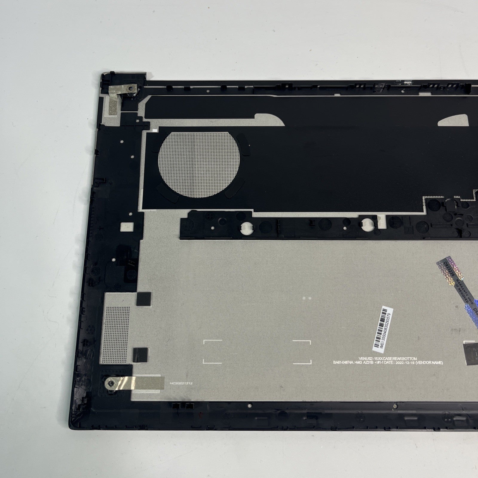 Genuine Black Samsung  Galaxy Book 2 Pro NP955XED Bottom Base Cover