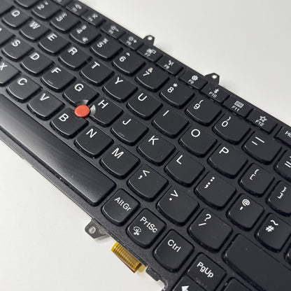 Lenovo Thinkpad Yoga 370 Genuine UK Backlit Keyboard 01HW603 SN20P38614