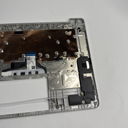 HP Chromebook 14A-NA0001sa Palmrest Cover Keyboard UK Sliver Speakers Genuine