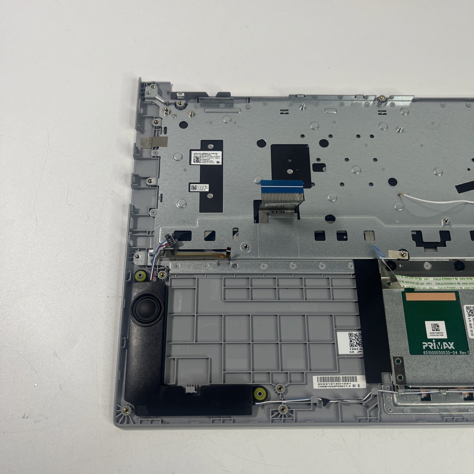 Genuine Silver Asus Vivobook 15 X1504ZA Palmrest, Keyboard& Speaker 13N1-GVM0401