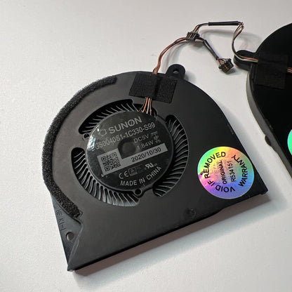 Genuine Razer Book 13 RZ09-0357 CPU Cooling Fan SET PAIR 1310207220 13102098