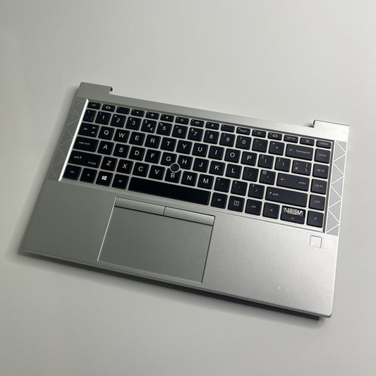 Genuine Silver HP EliteBook 840 G7 Complete Palmrest Missing Key