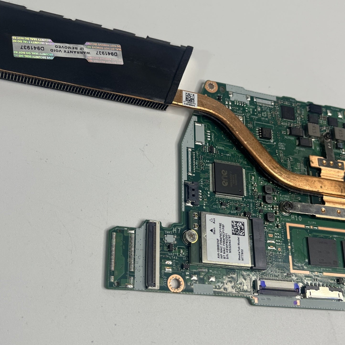 Genuine Acer Aspire 3 A315-24p Motherboard and Heatsink Ryzen 5-7520u LA-M611P