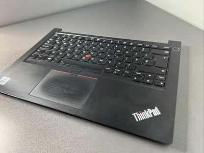 Lenovo ThinkPad E14 UK Keyboard Palmrest Touchpad Assembly UK Black Backlit 