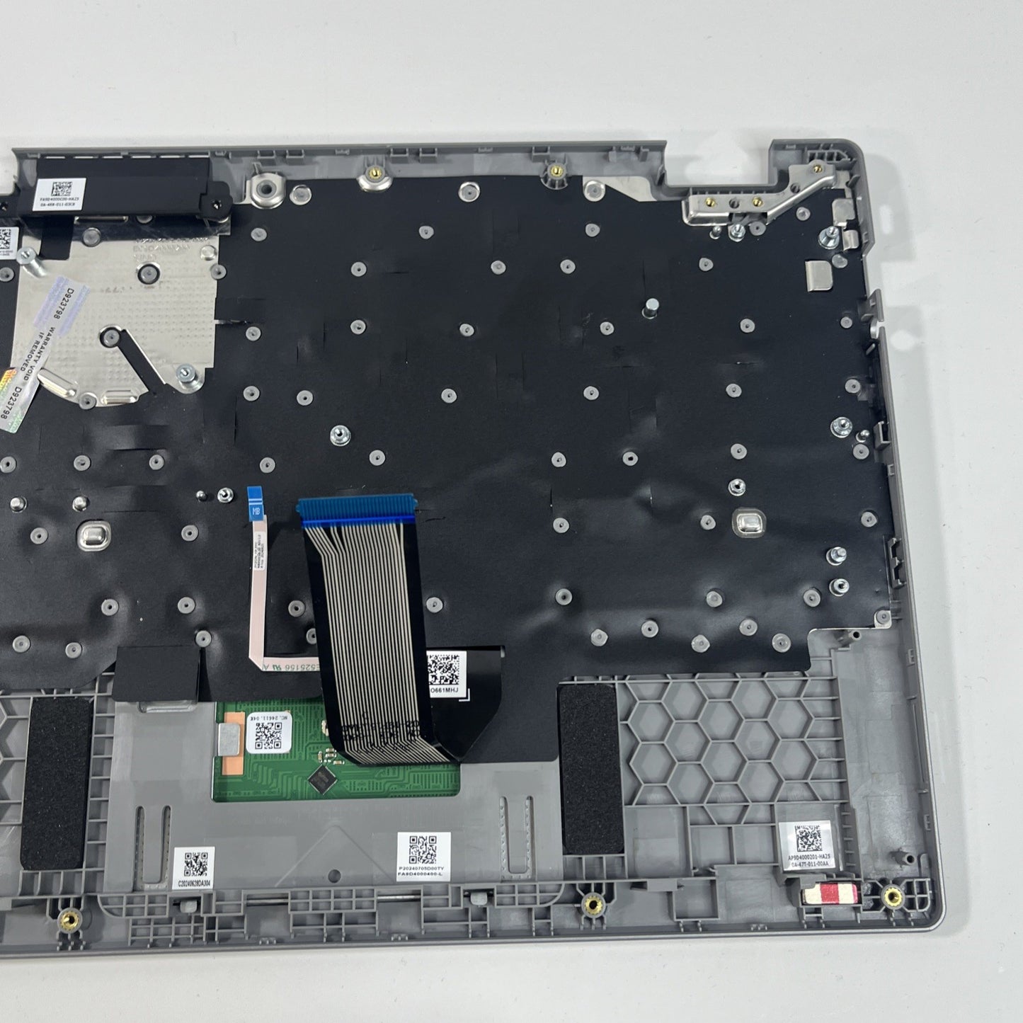 Acer Chromebook Spin CP312-1H Palmrest, Keyboard & Touchpad Silver.DA-47T-011