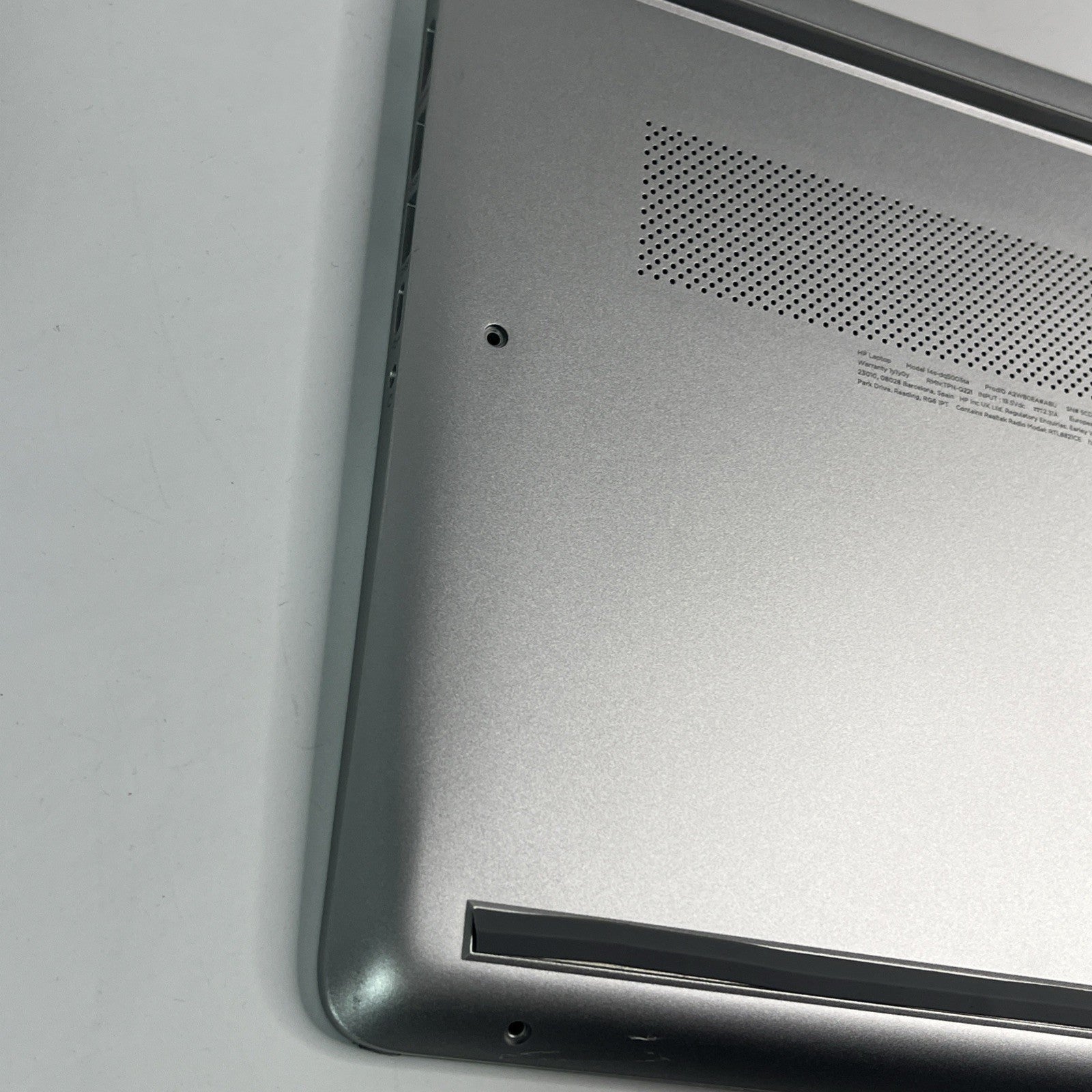 Genuine Silver HP Chromebook 14S-dq5003sa  14" Bottom Base EA0PA007010