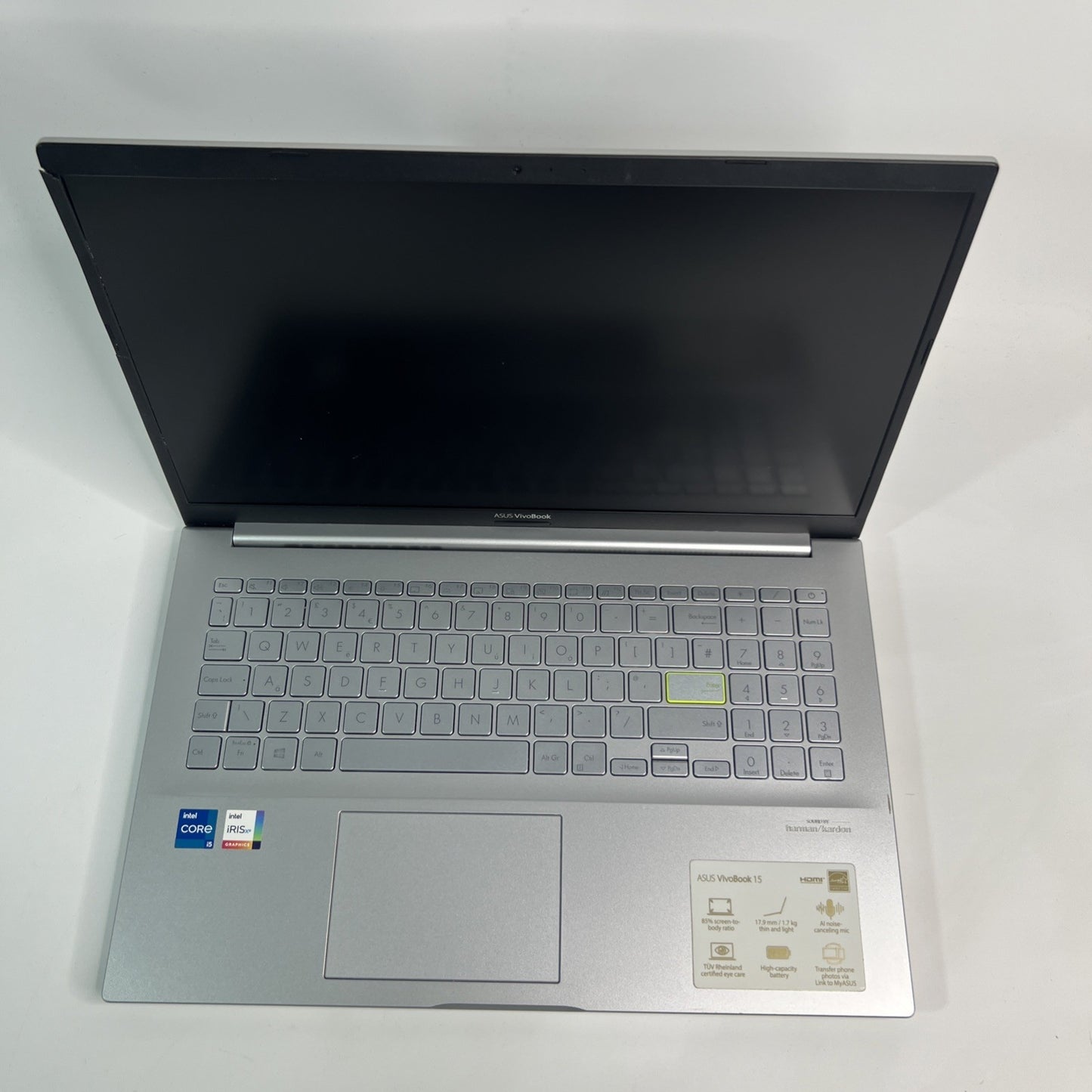 Asus VivoBook S513E Intel Core i5 -1135G7 16GB RAM 512SSD 15.6 FHD Windows 11