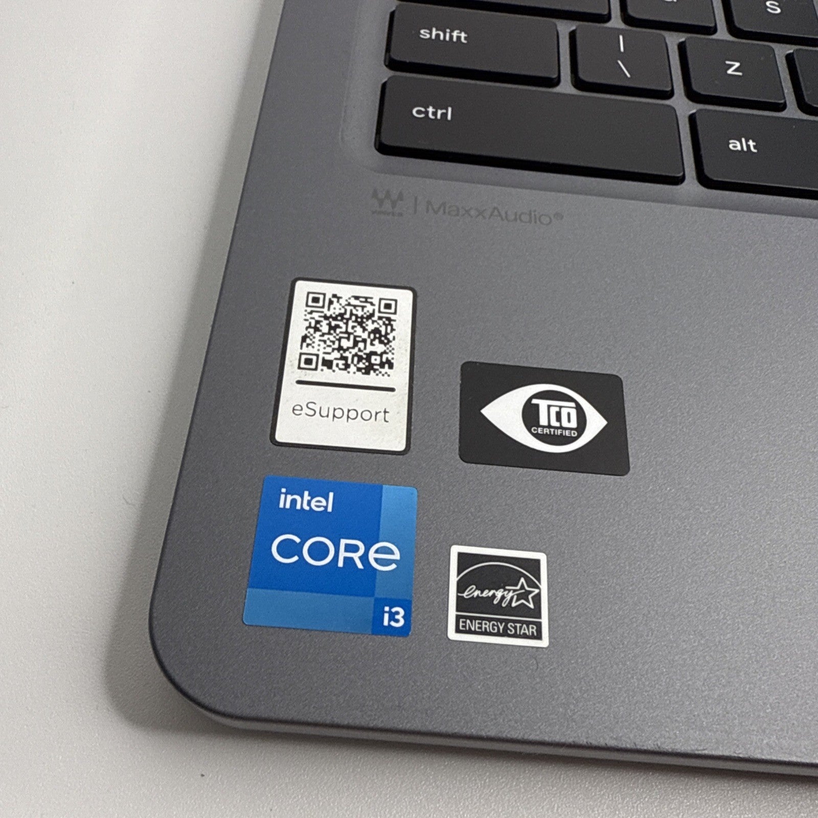 Lenovo Ideapad Slim 3 14IAN8 Palmrest Assembly UK Keyboard Grey