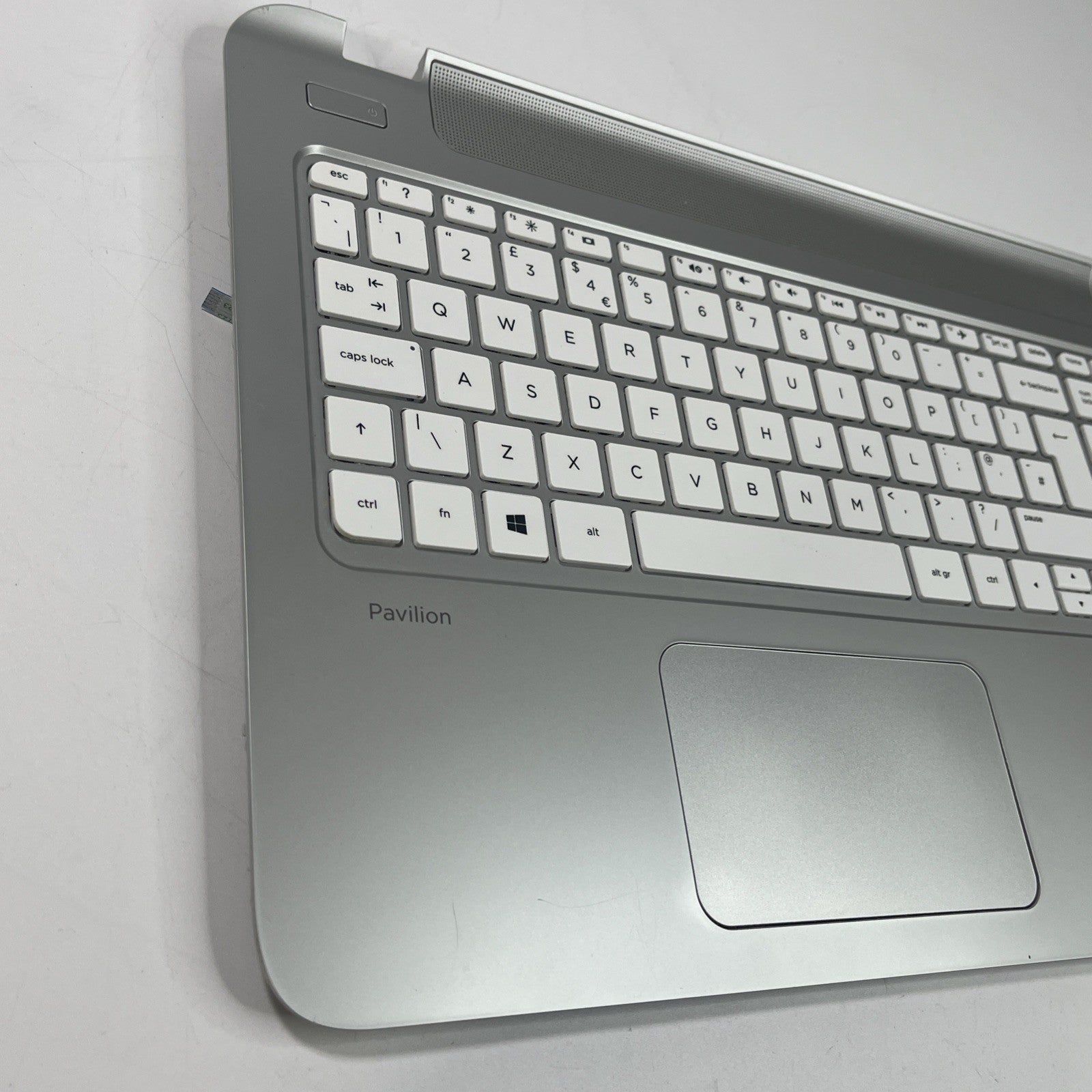 Genuine Silver Hp Pavilion 15-P189SA Palmrest ,keyboard&  Touchpad EAY1400304042