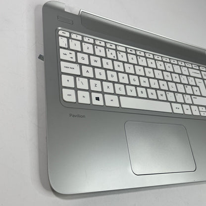 Genuine Silver Hp Pavilion 15-P189SA Palmrest ,keyboard&  Touchpad EAY1400304042