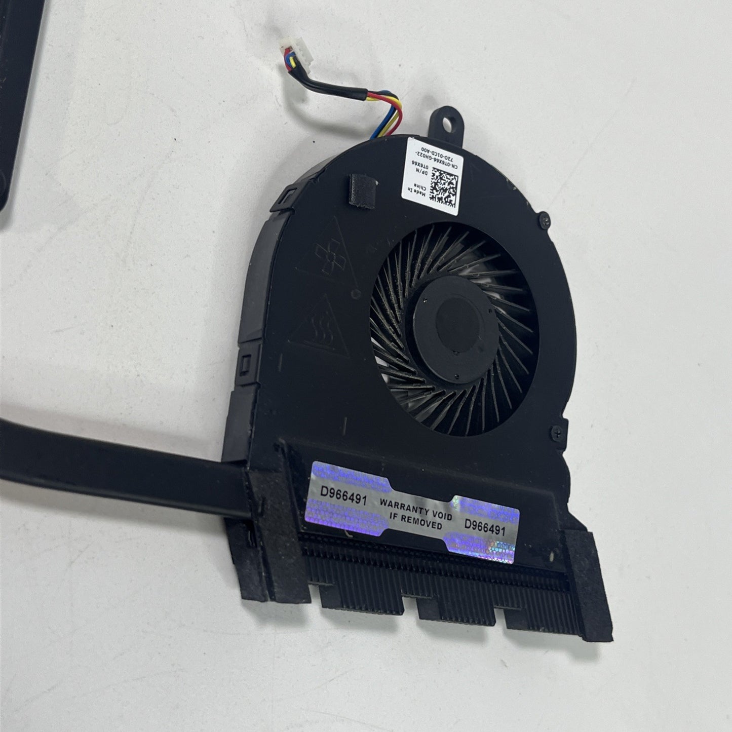 Genuine Dell Inspiron 15 5567 Laptop Cpu Cooling Fan& Heatsink  Cn-0T6X66