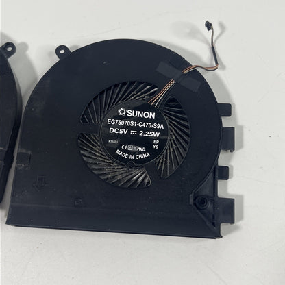 Genuine Razer Blade 17 Pro RZ09-0368 CPU GPU Cooling FAN 0543VM10