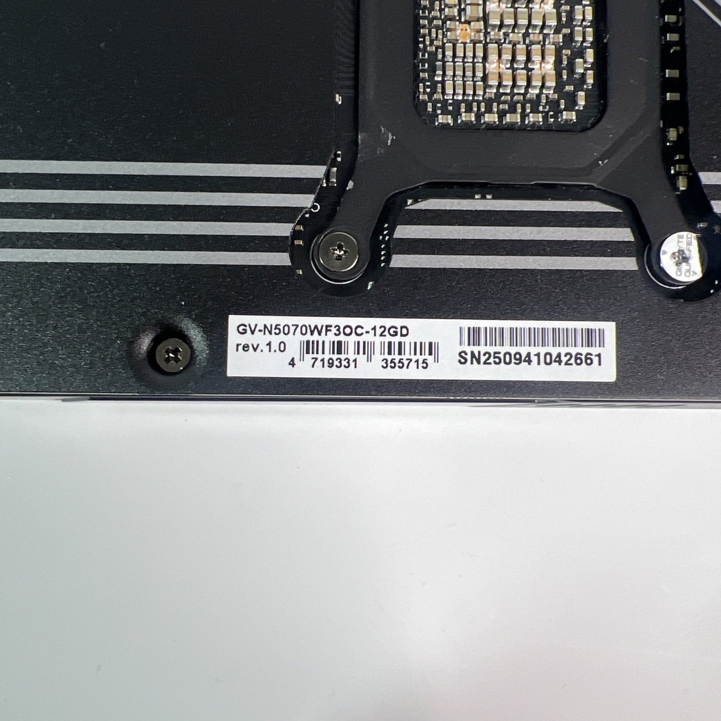Gigabyte GeForce RTX 5070 OC 16GB GDDR7 – Graphics Card For Parts / Not Working