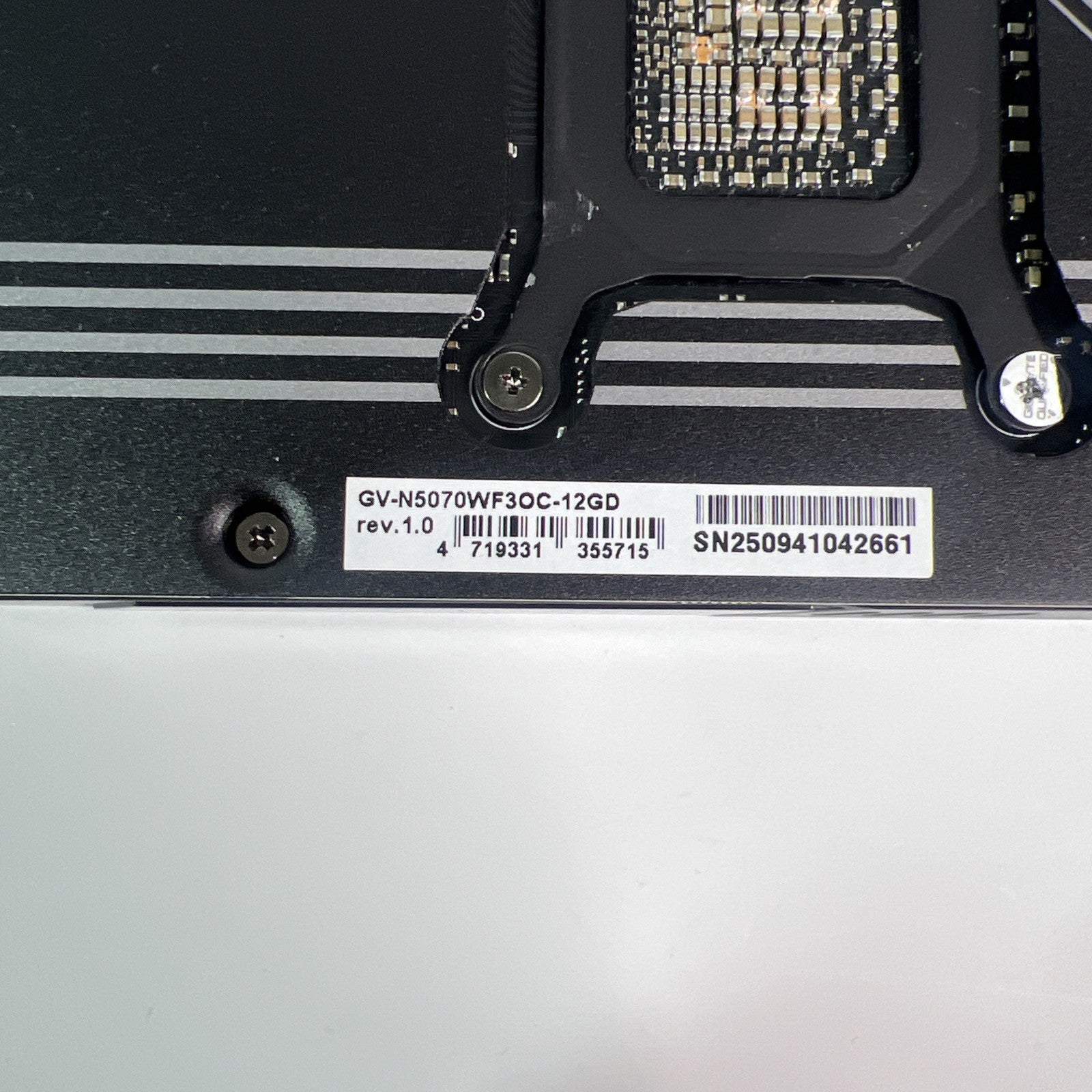 Gigabyte GeForce RTX 5070 OC 16GB GDDR7 – Graphics Card For Parts / Not Working