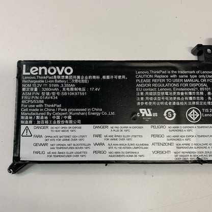 Genuine Lenovo ThinkPad Yoga 370 260 X380 01AV433 01AV434 Battery 85%+